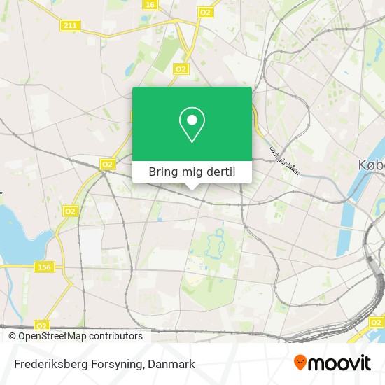 Frederiksberg Forsyning kort