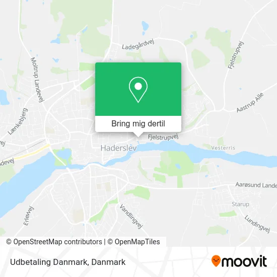 Udbetaling Danmark kort