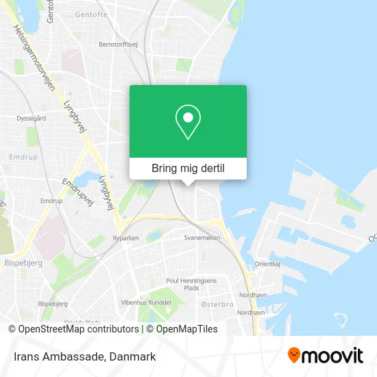 Irans Ambassade kort