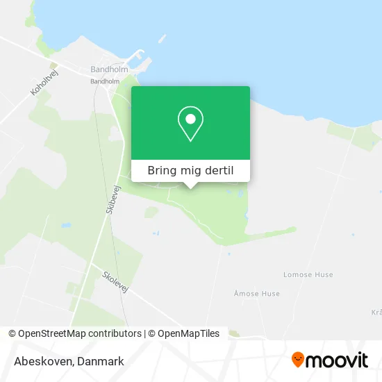Abeskoven kort