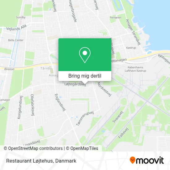 Restaurant Løjtehus kort