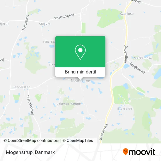 Mogenstrup kort