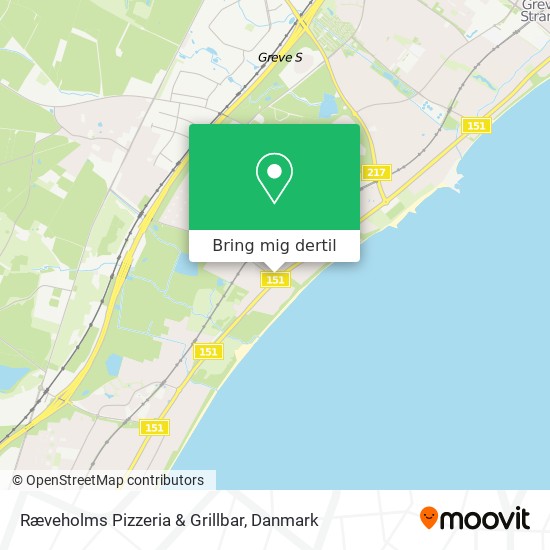 Ræveholms Pizzeria & Grillbar kort