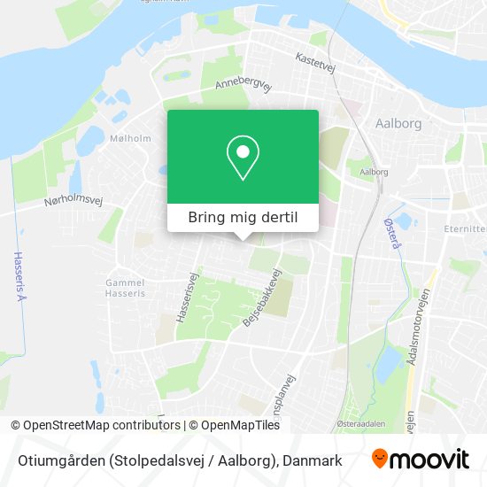 Otiumgården (Stolpedalsvej / Aalborg) kort