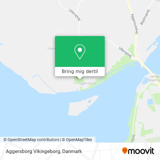 Aggersborg Vikingeborg kort