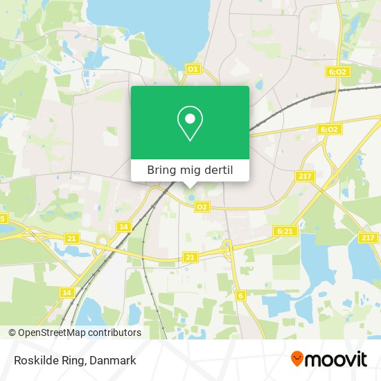 Roskilde Ring kort