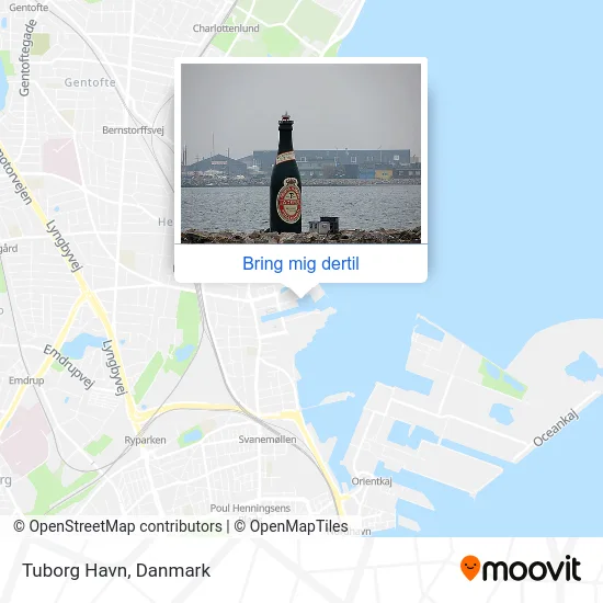 Tuborg Havn kort