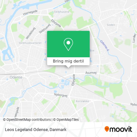 Leos Legeland Odense kort