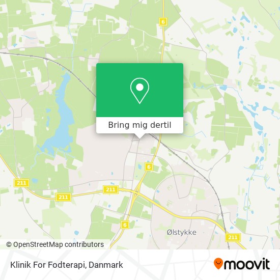 Klinik For Fodterapi kort