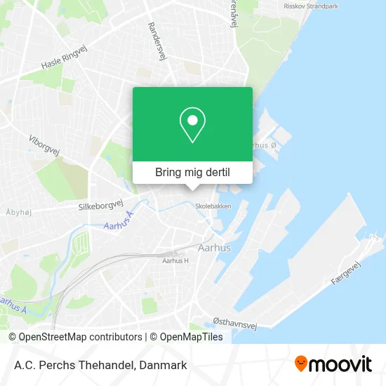 A.C. Perchs Thehandel kort