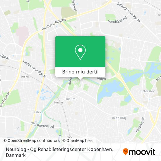 Neurologi- Og Rehabileteringscenter København kort