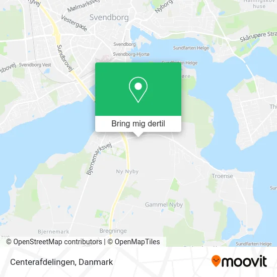 Centerafdelingen kort