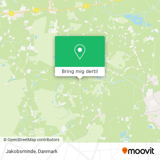 Jakobsminde kort