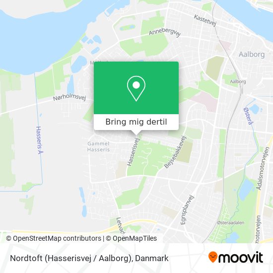 Nordtoft (Hasserisvej / Aalborg) kort