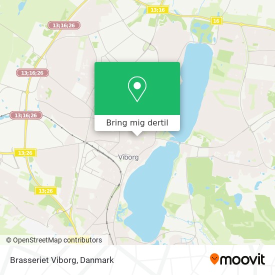 Brasseriet Viborg kort