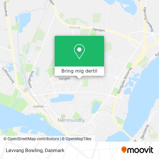 Løvvang Bowling kort