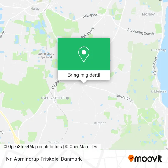 Nr. Asmindrup Friskole kort