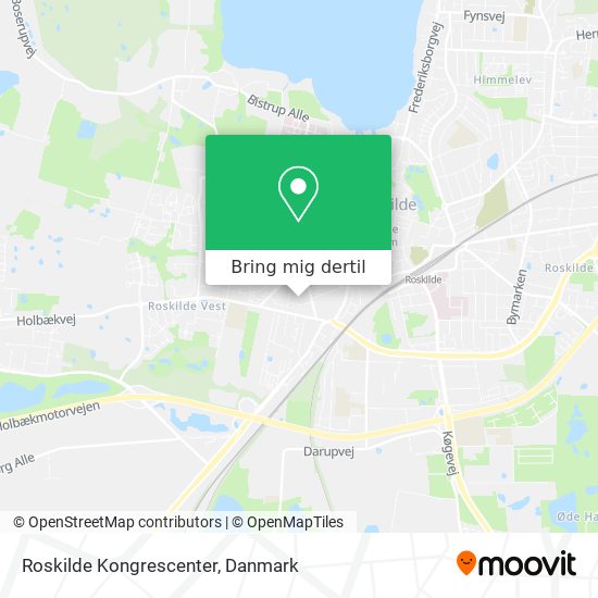 Roskilde Kongrescenter kort