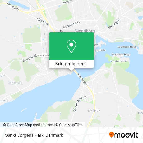 Sankt Jørgens Park kort