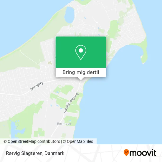 Rørvig Slagteren kort