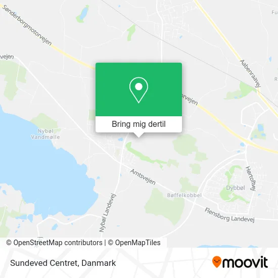 Sundeved Centret kort