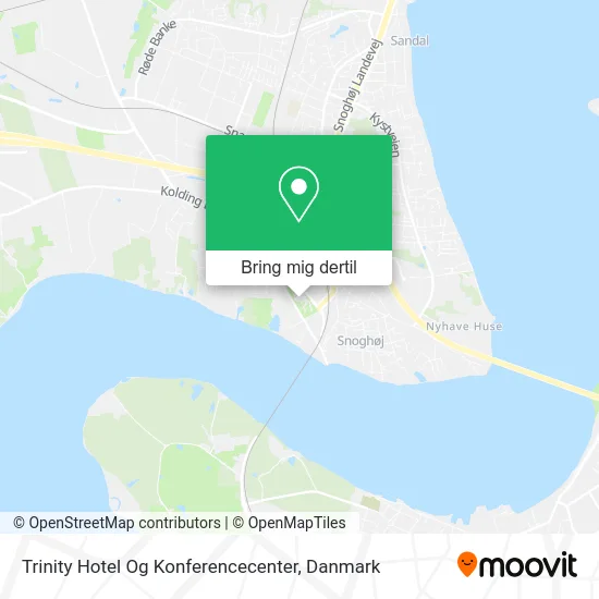 Trinity Hotel Og Konferencecenter kort