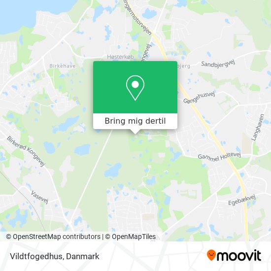 Vildtfogedhus kort