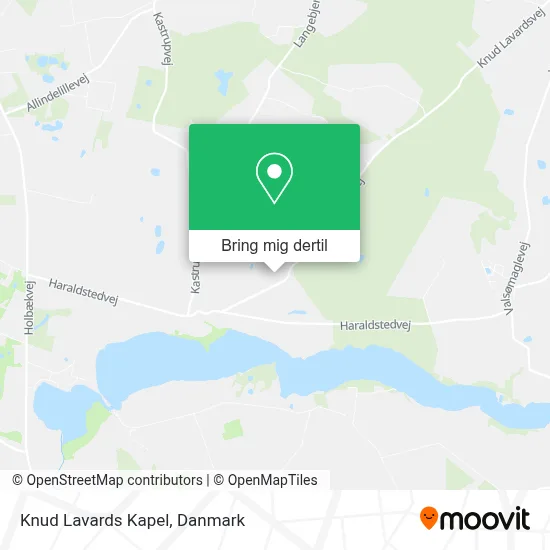 Knud Lavards Kapel kort