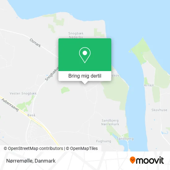 Nørremølle kort
