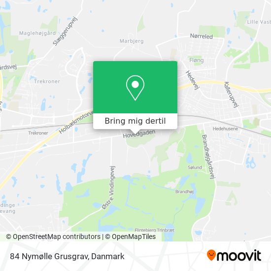 84 Nymølle Grusgrav kort