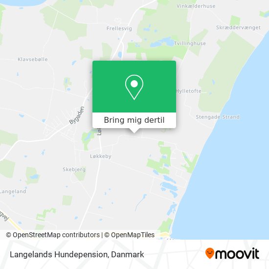 Langelands Hundepension kort
