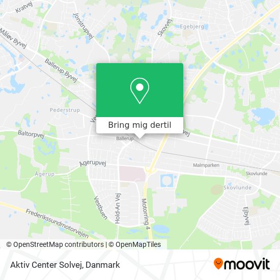 Aktiv Center Solvej kort