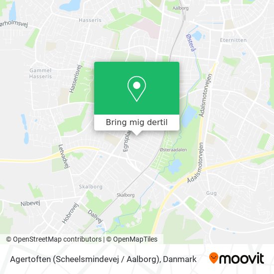 Agertoften (Scheelsmindevej / Aalborg) kort