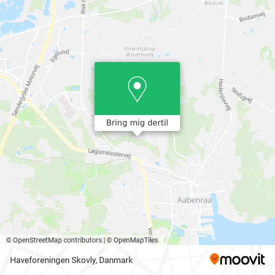 Haveforeningen Skovly kort