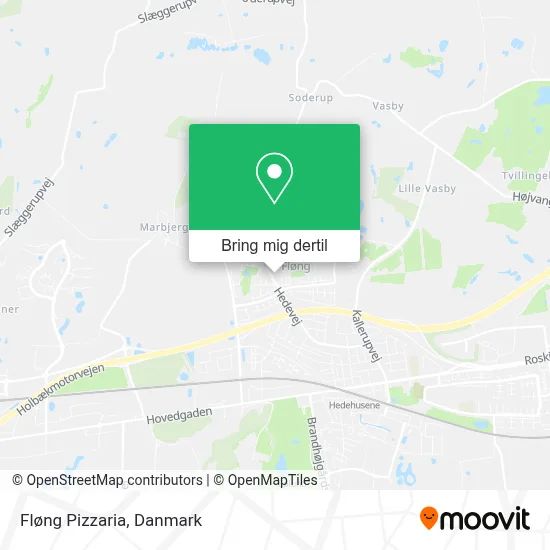 Fløng Pizzaria kort