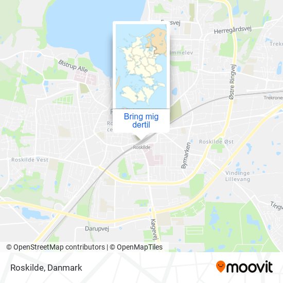 Roskilde kort