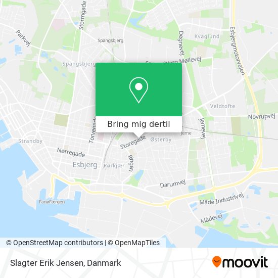 Slagter Erik Jensen kort