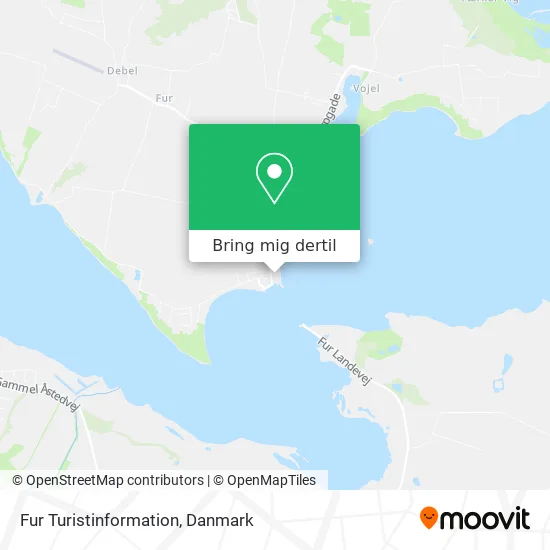 Fur Turistinformation kort