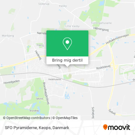 SFO Pyramiderne, Keops kort