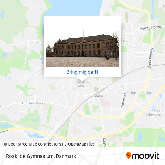 Roskilde Gymnasium kort