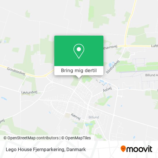 Lego House Fjernparkering kort