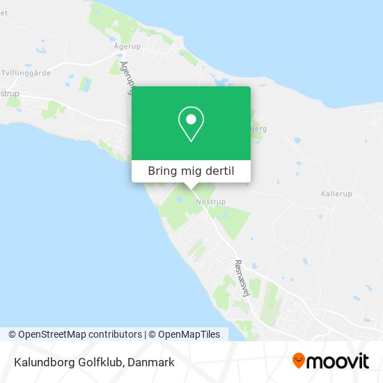 Kalundborg Golfklub kort