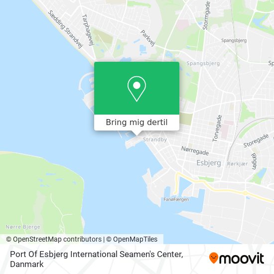 Port Of Esbjerg International Seamen's Center kort
