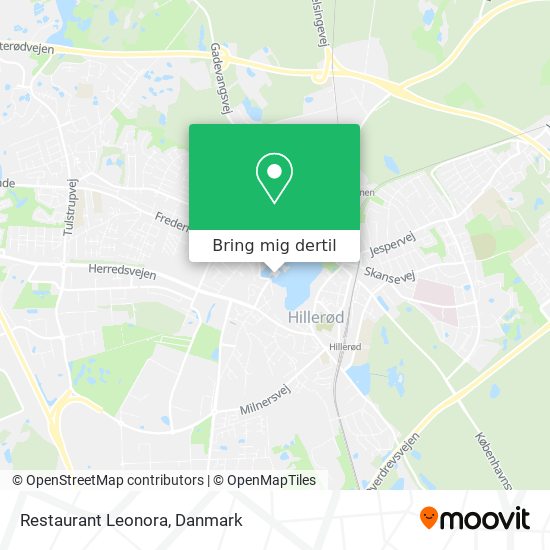 Restaurant Leonora kort