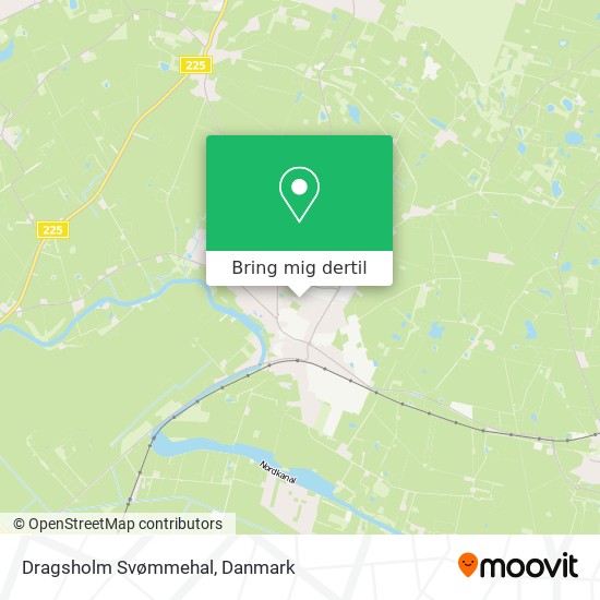 Dragsholm Svømmehal kort