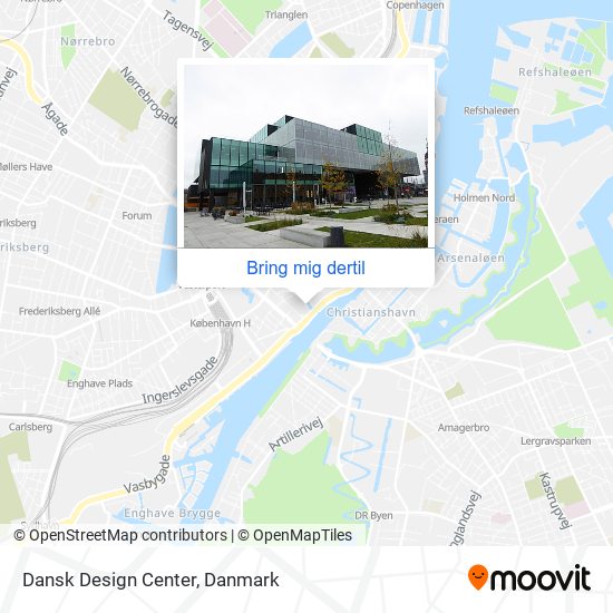 Dansk Design Center kort