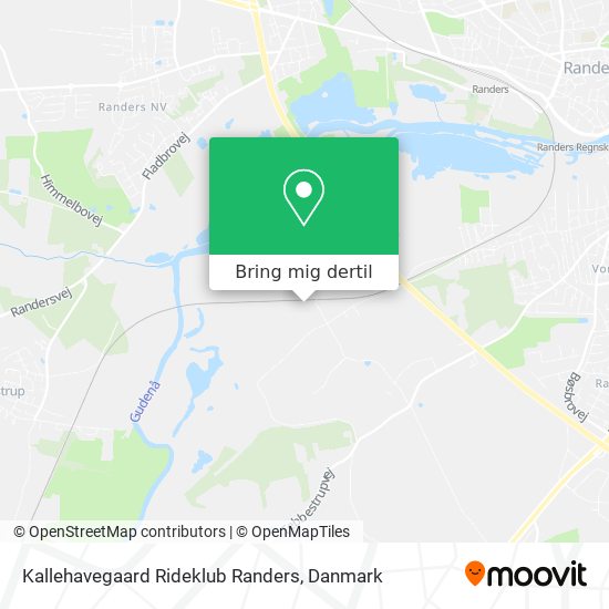 Kallehavegaard Rideklub Randers kort