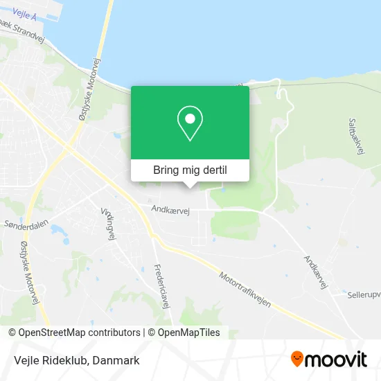 Vejle Rideklub kort