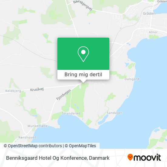 Benniksgaard Hotel Og Konference kort