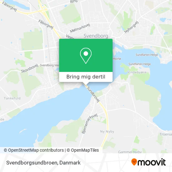 Svendborgsundbroen kort
